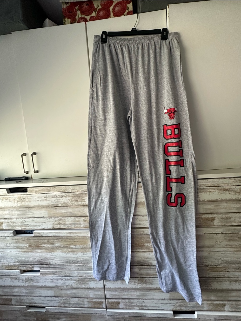 🏀 Chicago Bulls Lounge Pants Men’s XL Tall Gray Sleepwear Pajama NWOT